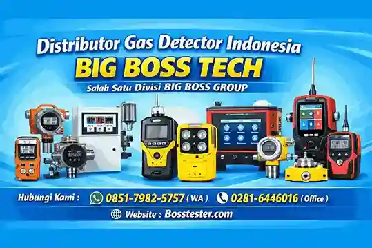 Distributor Gas Detector Indonesia