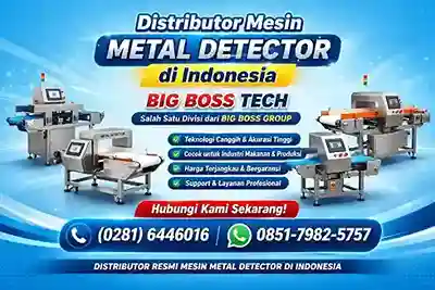 Distributor Mesin Metal Detector di Indonesia