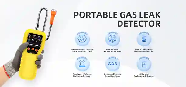 Portable Gas Leakage Detector KP816 - Gambar 2