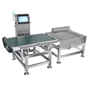 Automatic Conveyor Weighing Scales Check Weigher CW600 untuk Karton 20–40 kg